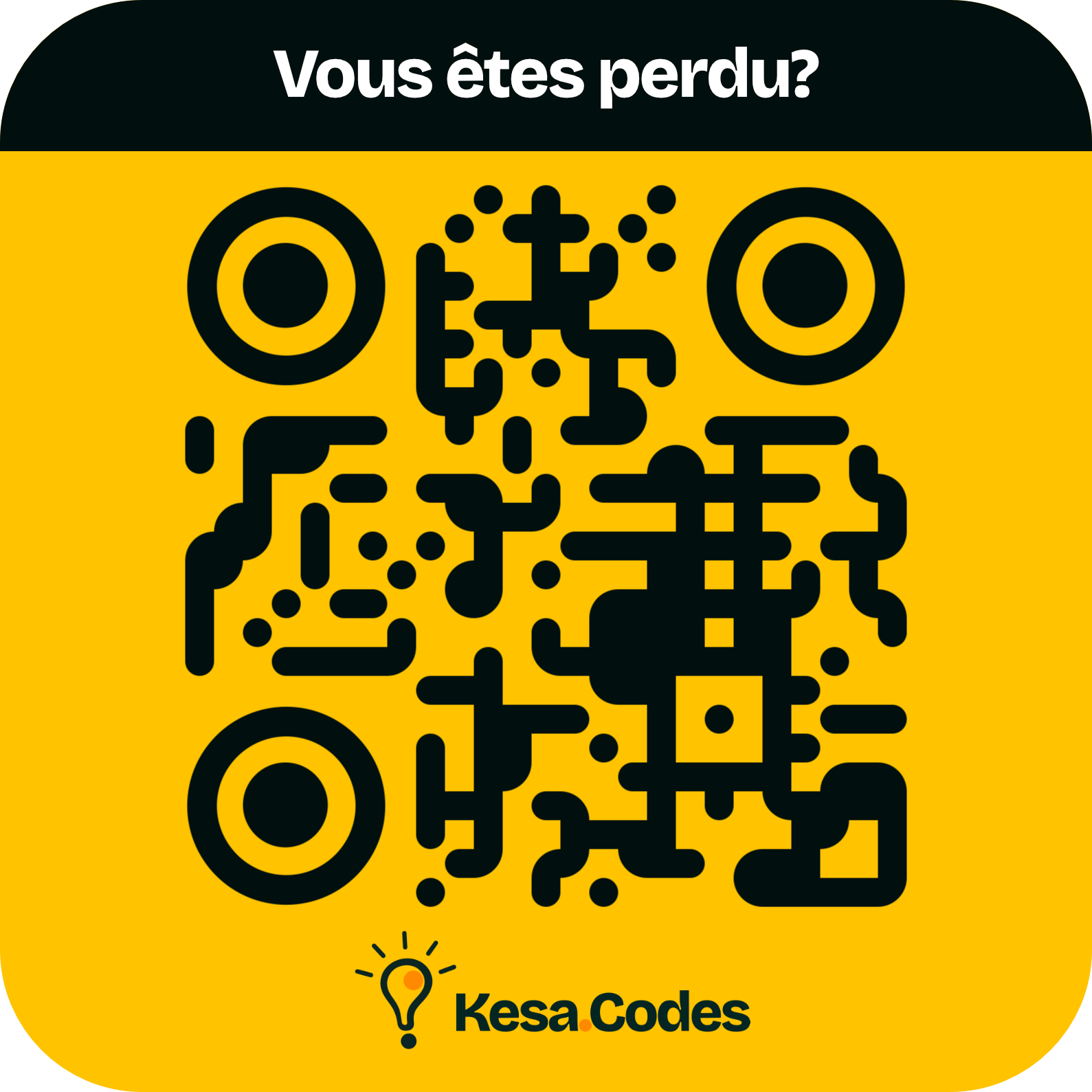 Kesa-Code « Vous êtes perdu ? »